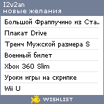 My Wishlist - i2v2an