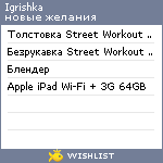 My Wishlist - i_grishka