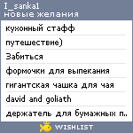 My Wishlist - i_sanka1