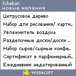 My Wishlist - icheban