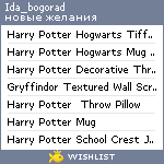 My Wishlist - ida_bogorad