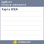 My Wishlist - igelkott