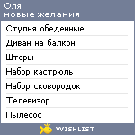 My Wishlist - ignateva791