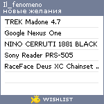 My Wishlist - il_fenomeno