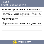 My Wishlist - ilayfd