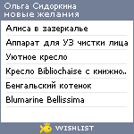 My Wishlist - ilea87