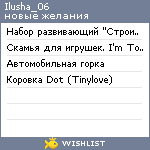 My Wishlist - ilusha_06