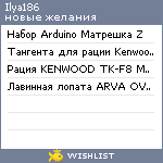 My Wishlist - ilya186