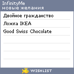 My Wishlist - infinityme