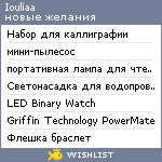 My Wishlist - iouliaa