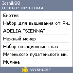 My Wishlist - iozhik88