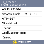 My Wishlist - ip_creeper