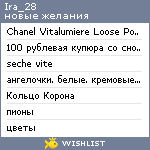 My Wishlist - ira_28