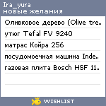 My Wishlist - ira_yura