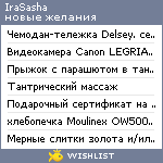 My Wishlist - irasasha