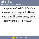 My Wishlist - irbis_key