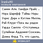 My Wishlist - irenka90