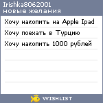 My Wishlist - irishka8062001