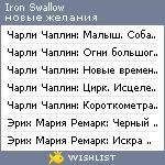 My Wishlist - iron_swallow