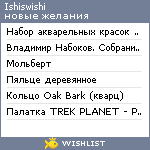 My Wishlist - ishiswishi