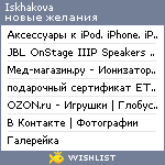 My Wishlist - iskhakova