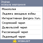 My Wishlist - itsiren