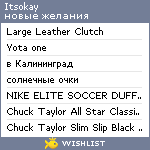 My Wishlist - itsokay