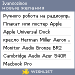 My Wishlist - ivansozinov