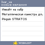 My Wishlist - ivar_ua