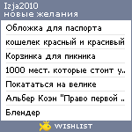 My Wishlist - izja2010