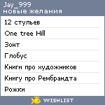 My Wishlist - jay_999