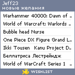 My Wishlist - jeff23