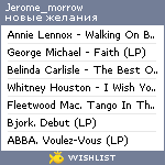 My Wishlist - jerome_morrow