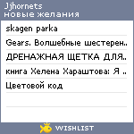 My Wishlist - jjhornets