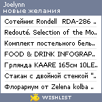 My Wishlist - joelynn