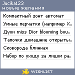 My Wishlist - jucika123