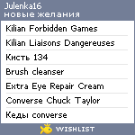 My Wishlist - julenka16