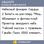 My Wishlist - julia2609