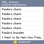 My Wishlist - julia_marova