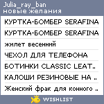 My Wishlist - julia_ray_ban