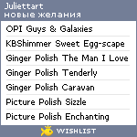 My Wishlist - juliettart