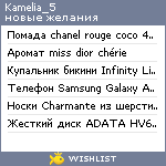 My Wishlist - kamelia_5