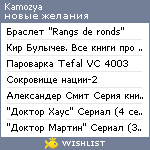 My Wishlist - kamozya