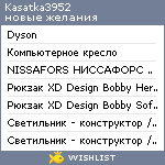 My Wishlist - kasatka3952