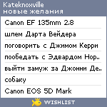 My Wishlist - kateknoxville