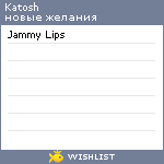 My Wishlist - katosh