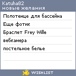 My Wishlist - katuha82