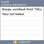 My Wishlist - kay01