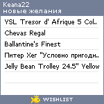 My Wishlist - keana22