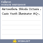 My Wishlist - kelleron